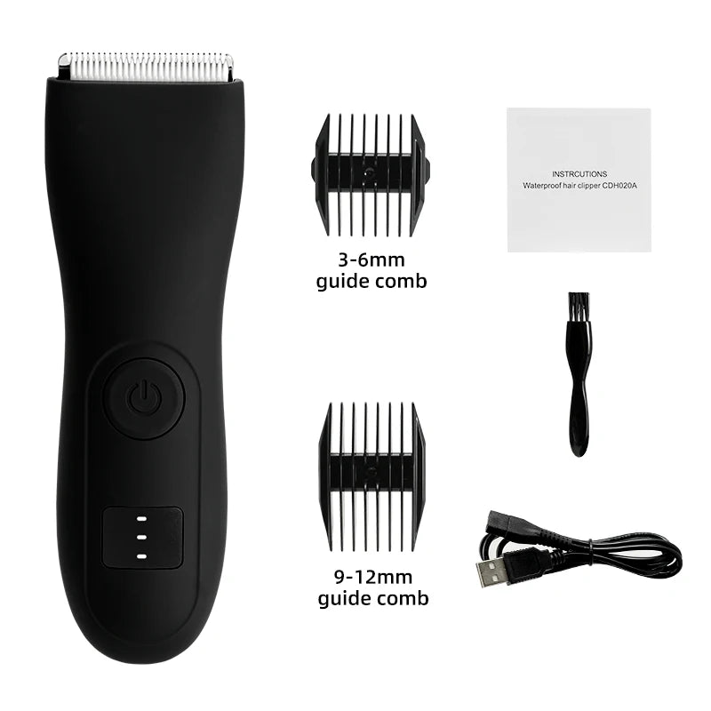 Barber Pro Íntimos Aparador De Pelos A Prova D'água Pro ultra max